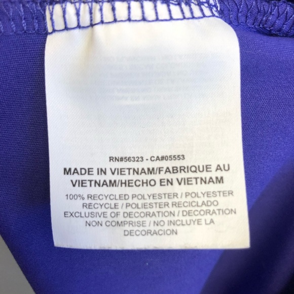 Nike Dri-Fit Purple T-Shirt Size M - Picture 5 of 7